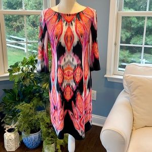 Stunning Chico’s ikat dress, size 1